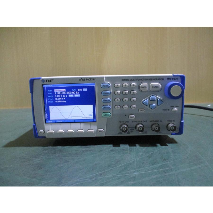 中古 NF WAVE FACTORY WF1973 Multifunction Generator 通電OK(GARR50519A006 ...