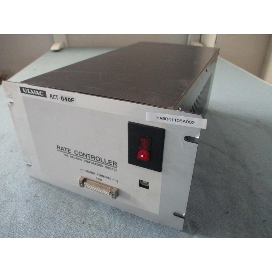 中古 ULVAC RCT-040F RATE CONTROLLER(HABR41108A002) : habr41108a002 ...