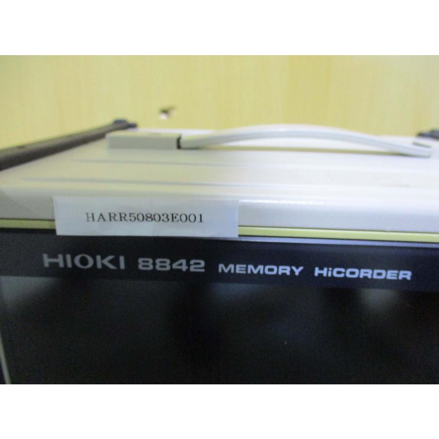 中古 HIOKI MEMORY HICORDER 8842 通電OK ＜送料別＞(HARR50803E001)_1