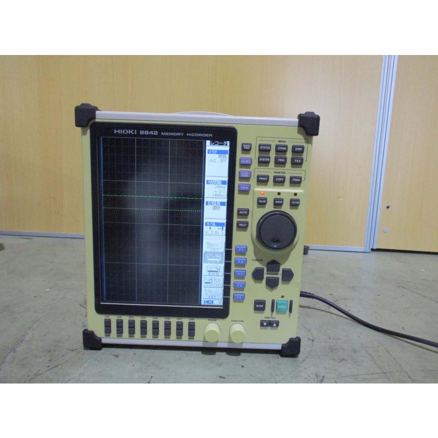 中古 HIOKI MEMORY HICORDER 8842 通電OK ＜送料別＞(HARR50803E001)_4