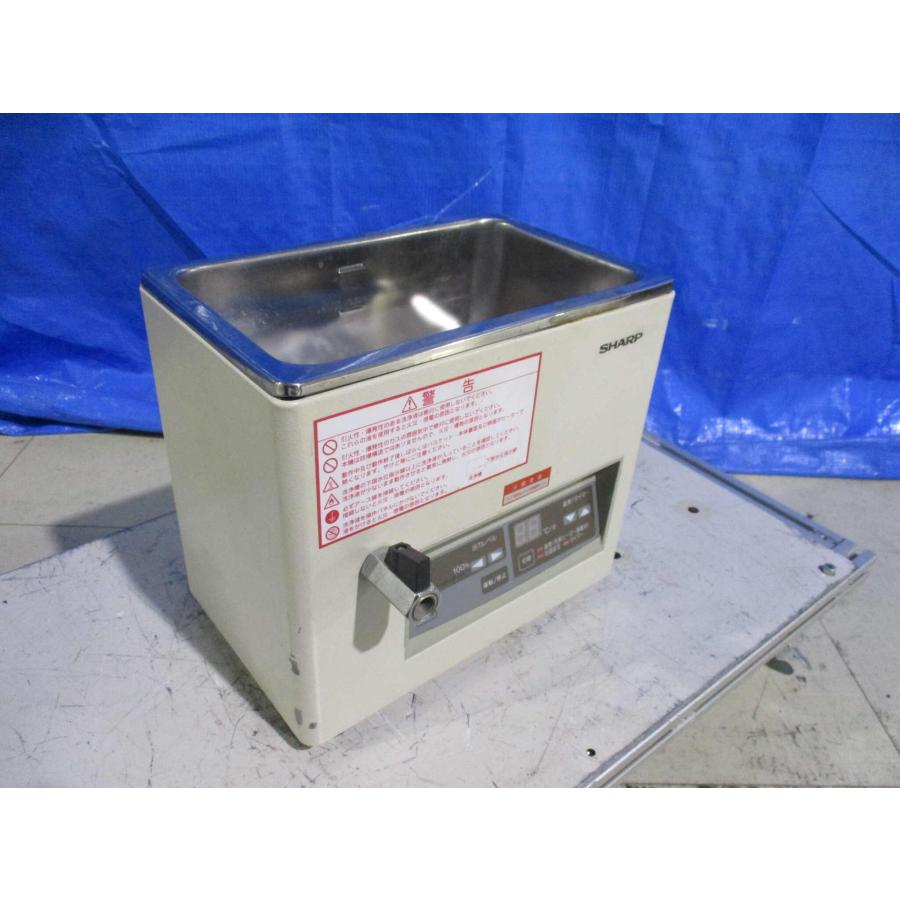 中古SHARP 卓上型超音波洗浄器UT-105HS 通電確認 (HATR60522C014 中古SHARP 卓上型超音波洗浄器UT-105HS 通電確認 (HATR60522C014