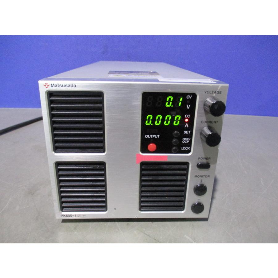 中古 MITSUSADA PK500-1.6 500V1.6A 通電OK 高圧直流安定化電源 (HAWR80306D010)