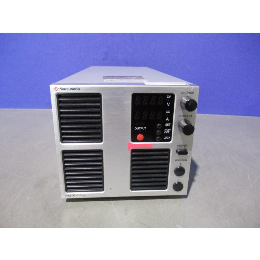 中古 MITSUSADA PK500-1.6 500V1.6A 通電OK 高圧直流安定化電源 (HAWR80306D010)