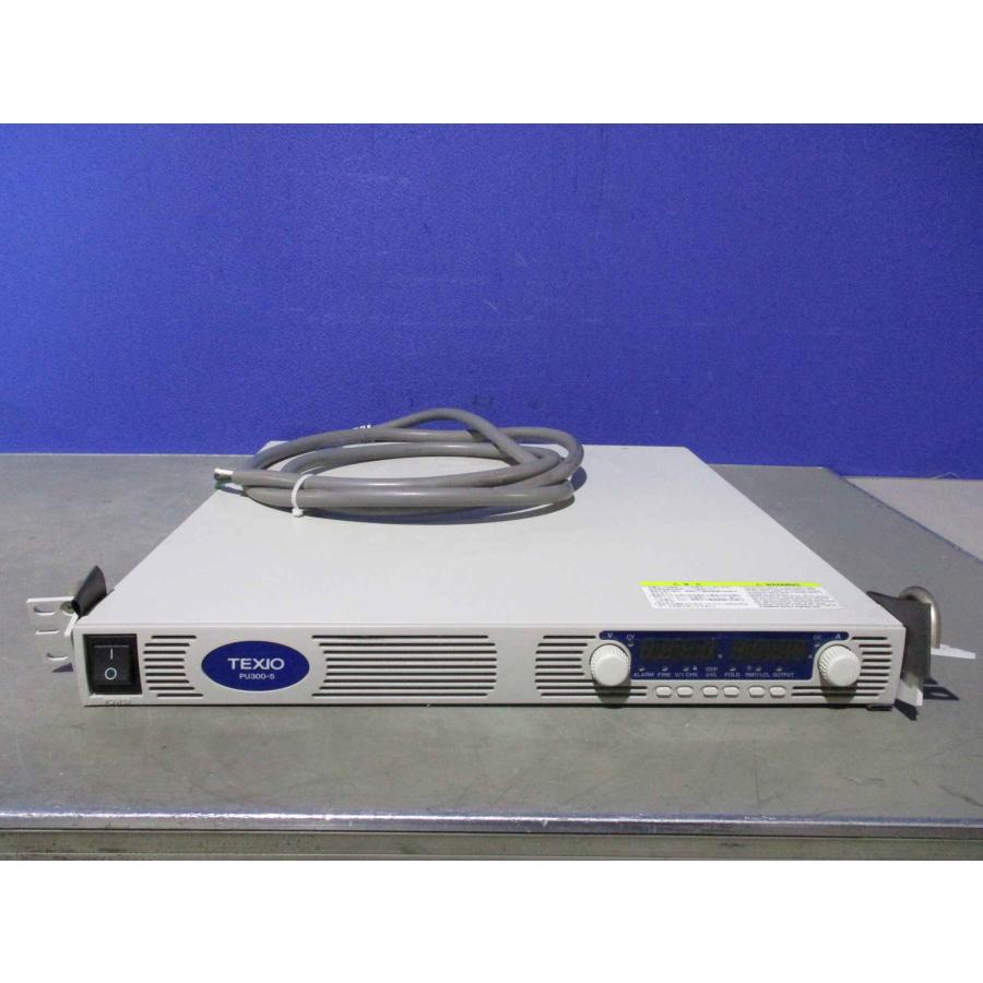 中古 TEXIO CORPORATION PU300-5 薄型直流安定化電源 (HBBR60323C007)