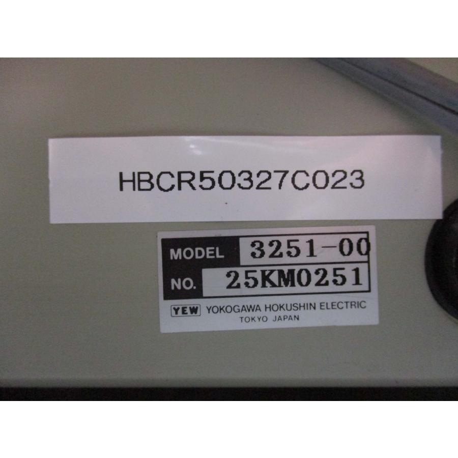 中古 YOKOGAWA ガウスメータ 本体 3251-00(HBCR50327C023 中古 YOKOGAWA ガウスメータ 本体 3251-00(HBCR50327C023