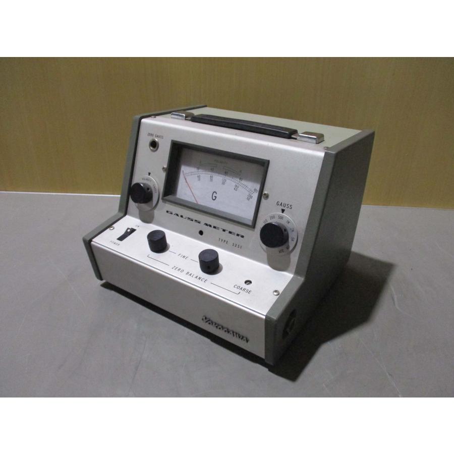 中古 YOKOGAWA ガウスメータ 本体 3251-00(HBCR50327C023 中古 YOKOGAWA ガウスメータ 本体 3251-00(HBCR50327C023