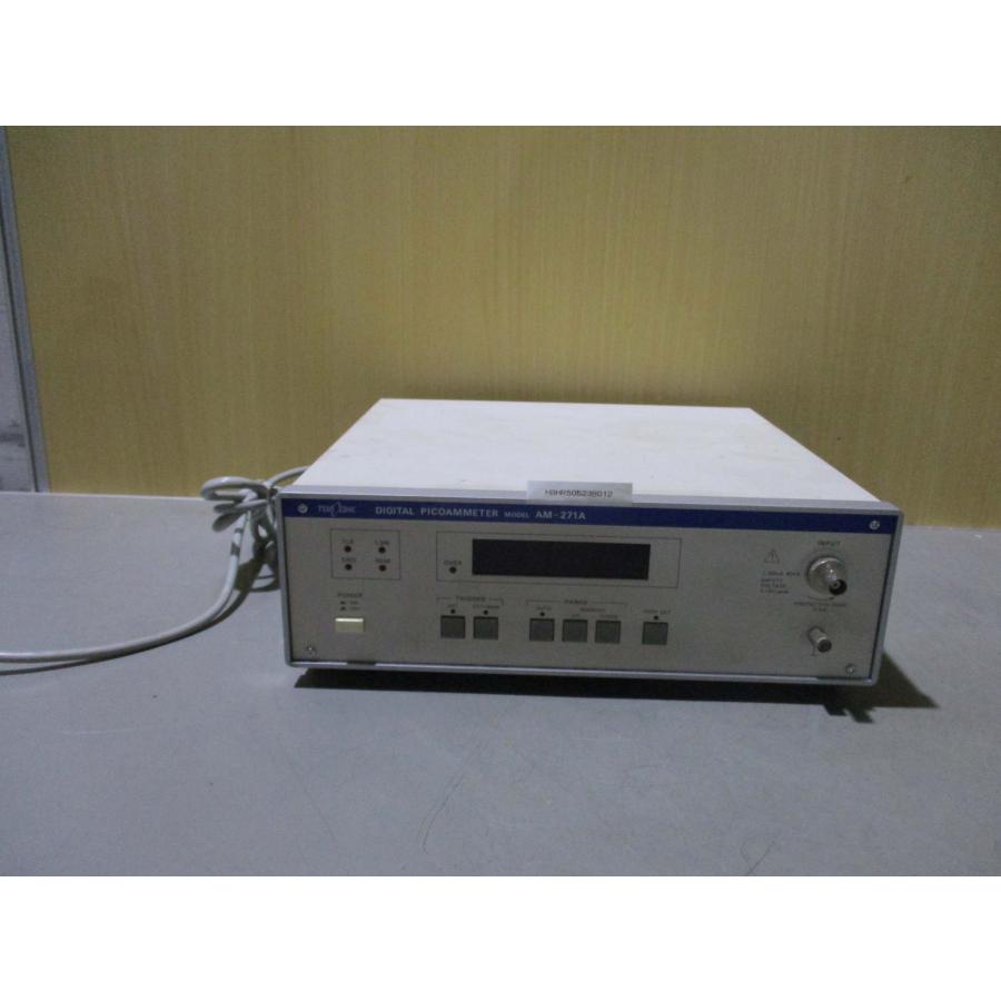 取寄品  TOA DIGITAL PICOAMMETER AM-271A デジタルピコアンメーター AC100V 通電OK＜送料別＞(HBHR50523B012)