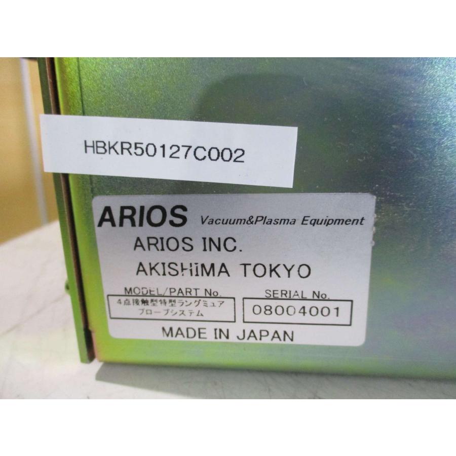中古 ARIOS LANGMUIR PROBE POWER SUPPLY LMP-100II-02 4点接触
