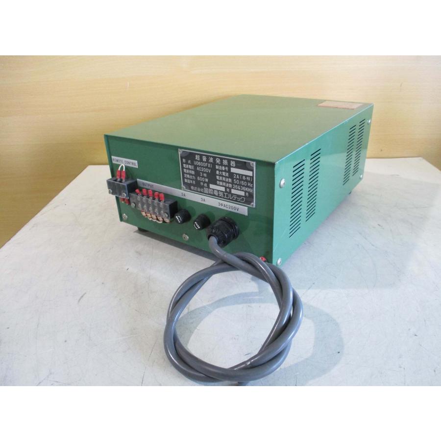 島田理科　超音波発振器　ULTRASONIC GENERATOR 中古 島田理化工業 ET-50S-7 ULTRASONIC GENERATOR 超音波発振器