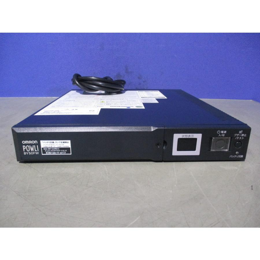 中古 OMRON BY50FW 無停電電源装置 300W 通電OK (HBKR70716C008