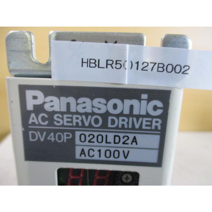 中古 PANASONIC AC SERVO DRIVER DV40P 020LD2A ACサーボ ドライバー