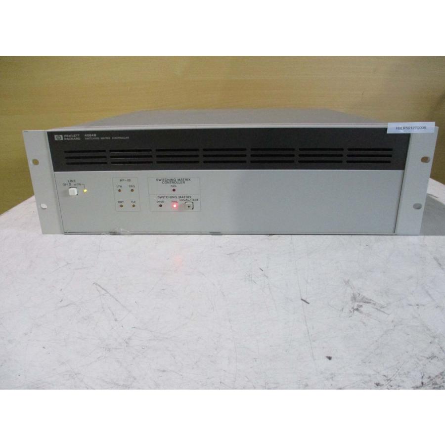 中古 HEWLETT PACKARD Switching Matrix Controller 4084B
