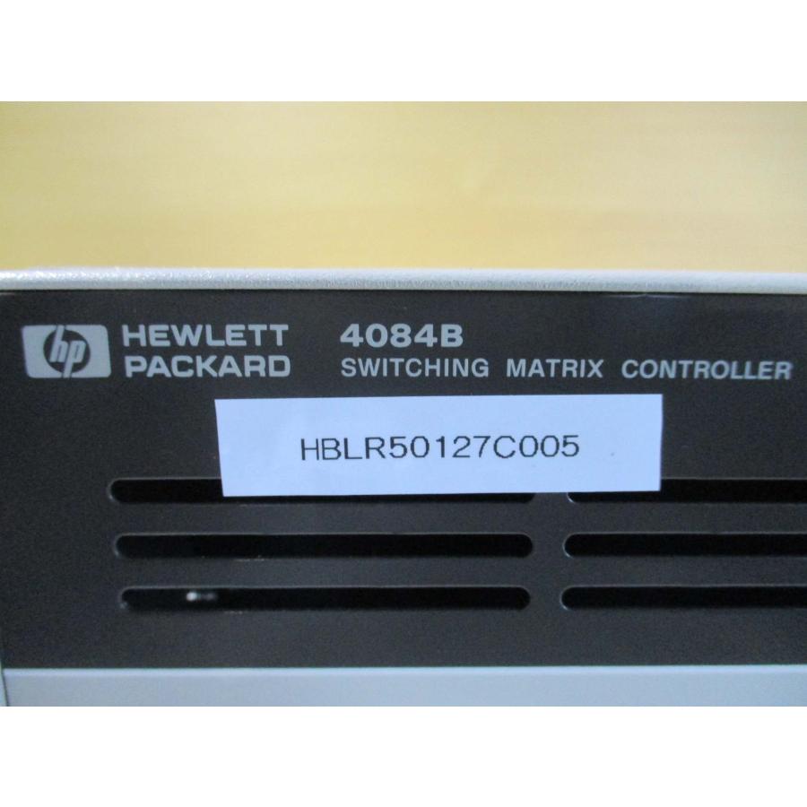 中古 HEWLETT PACKARD Switching Matrix Controller 4084B