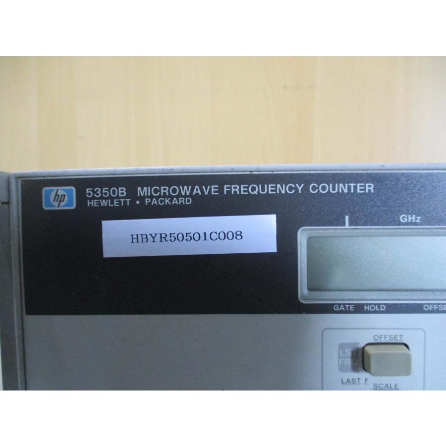 中古 HP 5350B Microwave Frequency Counter 通電OK 中古 HP 5350B Microwave Frequency Counter 通電OK