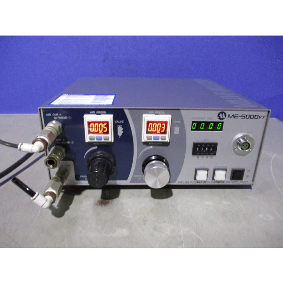 中古 MUSASHI VALVE MASTER ME-5000VT-CTR バルブシステム専用コントローラ (HBER80312D004)