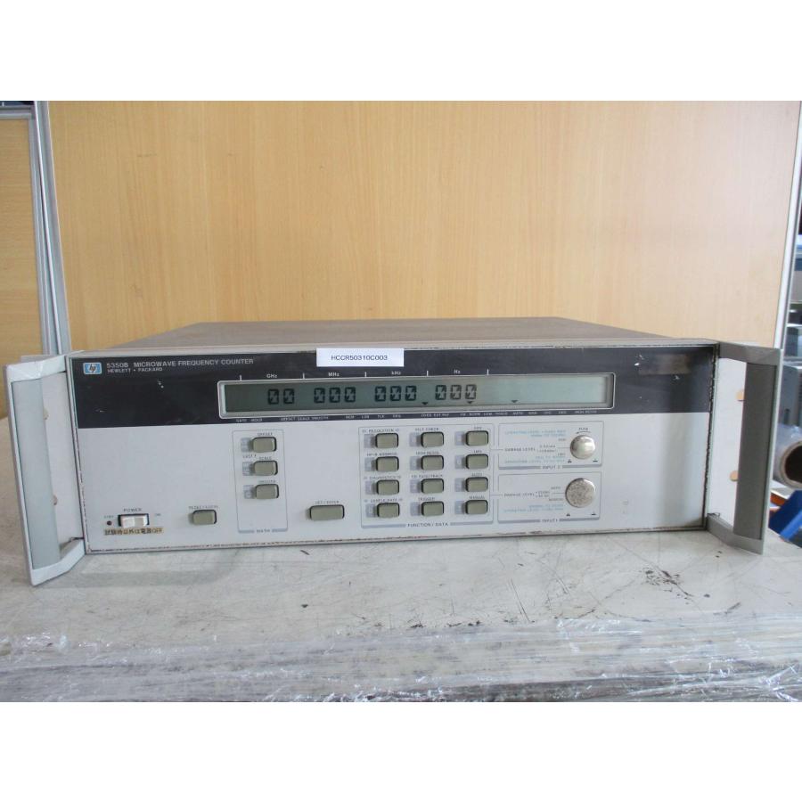 中古HP 5350B Microwave Frequency Counter 10 Hz to 20 GHz 中古HP 5350B Microwave Frequency Counter 10 Hz to 20 GHz
