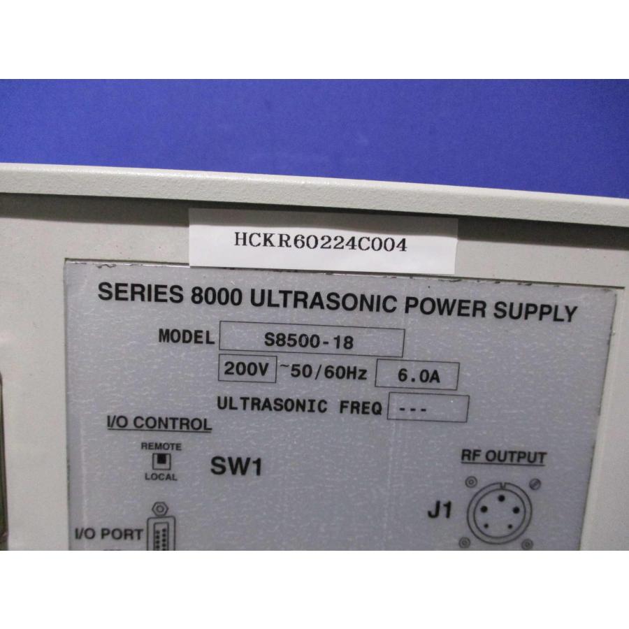 中古 Bransons S8500-18 進化型超音波発振器 <電源線なし 中古 Bransons S8500-18 進化型超音波発振器 <電源線なし