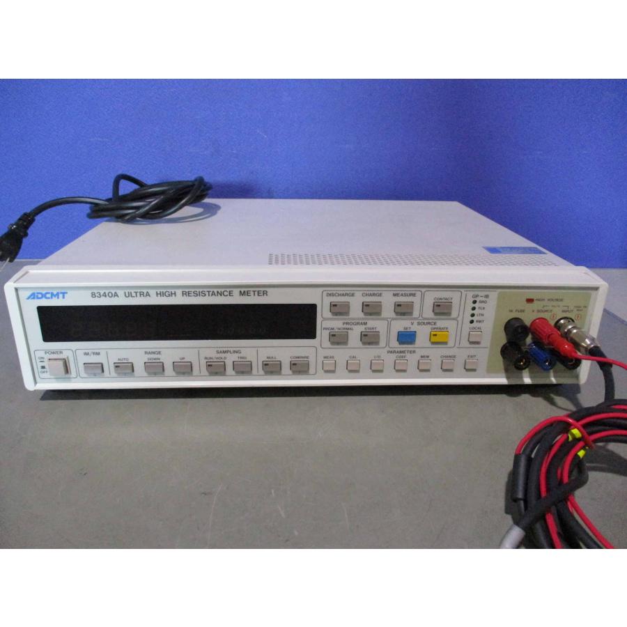 ソフトマターのための熱力学（中古） 中古 ADCMT 8340A ULTRA HIGH RESISTANCE METER デジタル超高