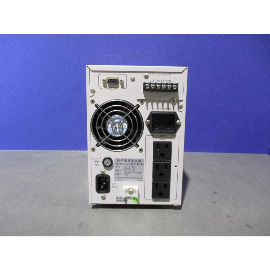 中古 GS YUASA POWER YUMIC-SHC010A 無停電電源装置 通電OK 中古 GS YUASA POWER YUMIC-SHC010A 無停電電源装置 通電OK