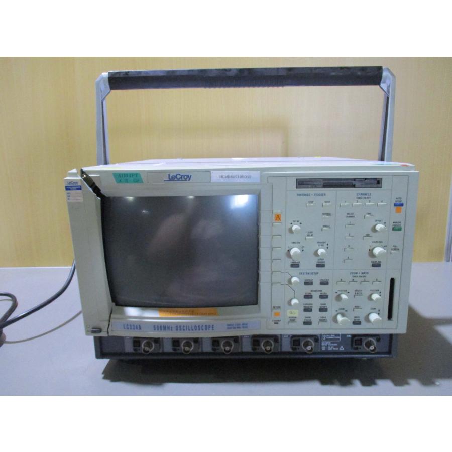中古 Teledyne Lecroy LC334A 500MHz Digital Oscilloscope ＜通電OK＞＜傷ある＞(HCMR50710B002)