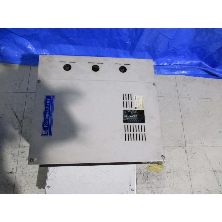 中古 Yaskawa Varispeed-505 CDMR-WII Drive    230V 180A <送料別> (JAAR60528E001)の画像