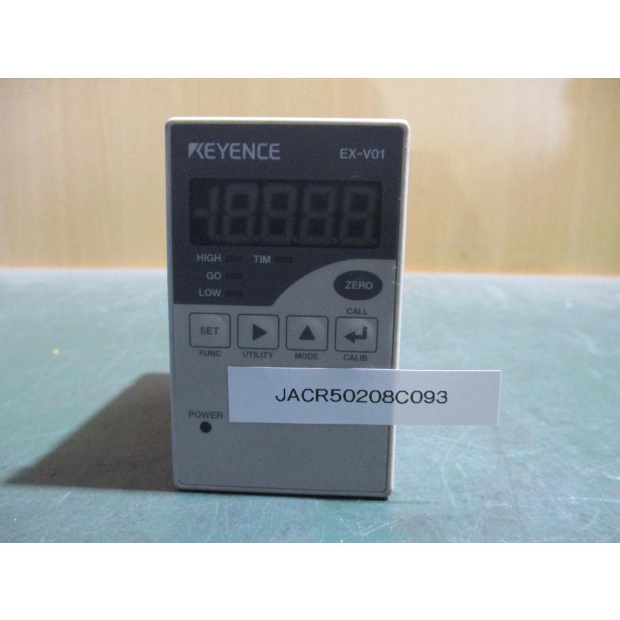 中古 KEYENCE EX-V01 アンプユニット(JACR50208C093) : growdetrading Yahoo!ショップ ...