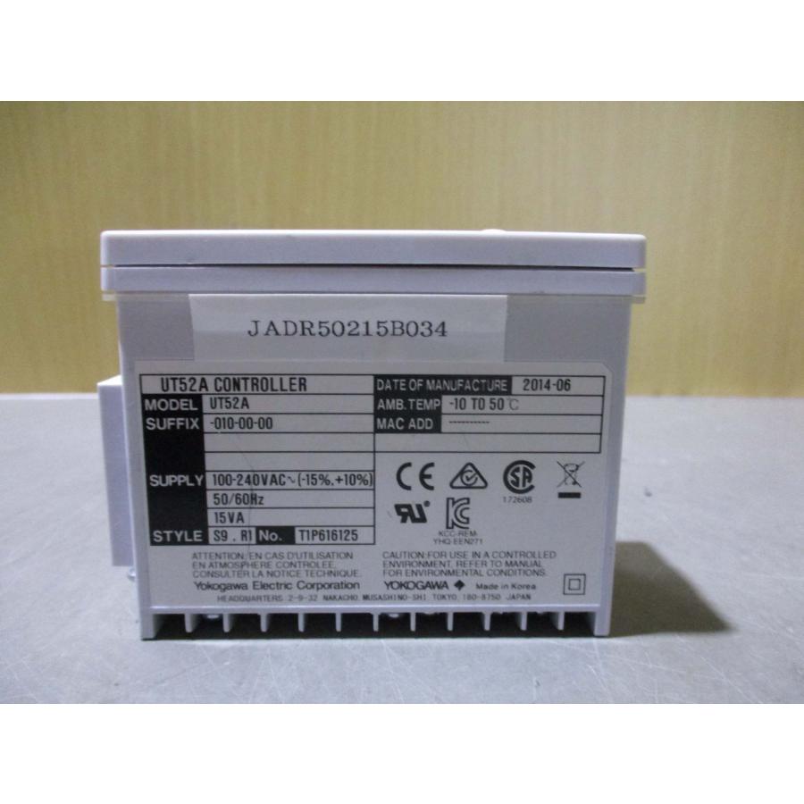 中古 YOKOGAWA UT52A デジタル指示調節計 15VA 50/60HZ(JADR50215B034) : growdetrading ...