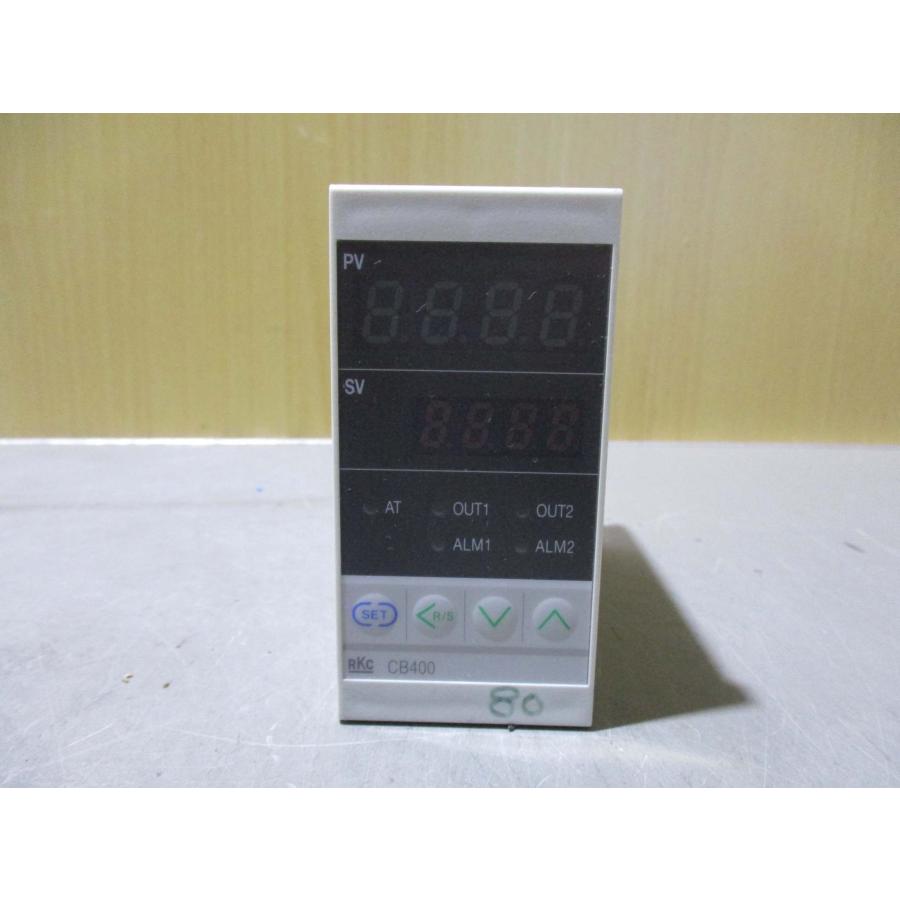 中古 RKC TEMPERATURE CONTROLLER CB400 温度調節器(JADR50220C005 ...