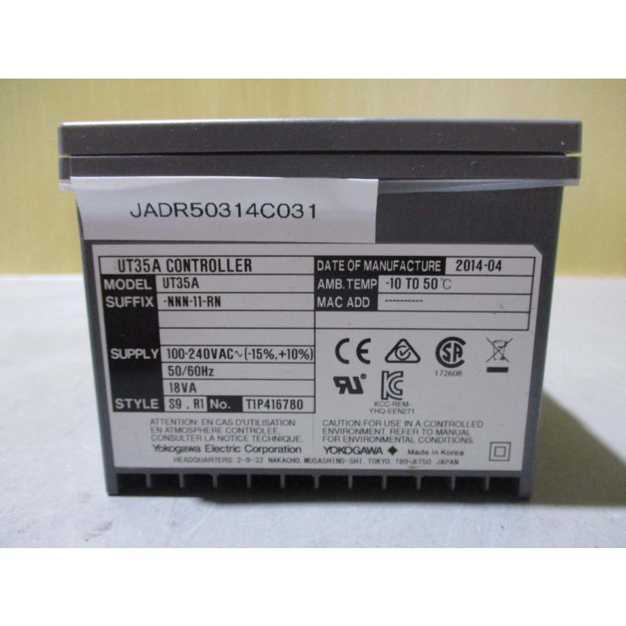 中古 YOKAGAWA UT35A CONTROLLER デジタル指示調節計 中古 YOKAGAWA UT35A CONTROLLER デジタル指示調節計