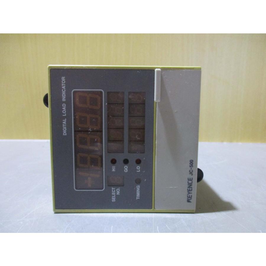 中古 KEYENCE DIGITAL LOAD INDICATOR JC-500 デジタルロード 中古 KEYENCE DIGITAL LOAD INDICATOR JC-500 デジタルロード