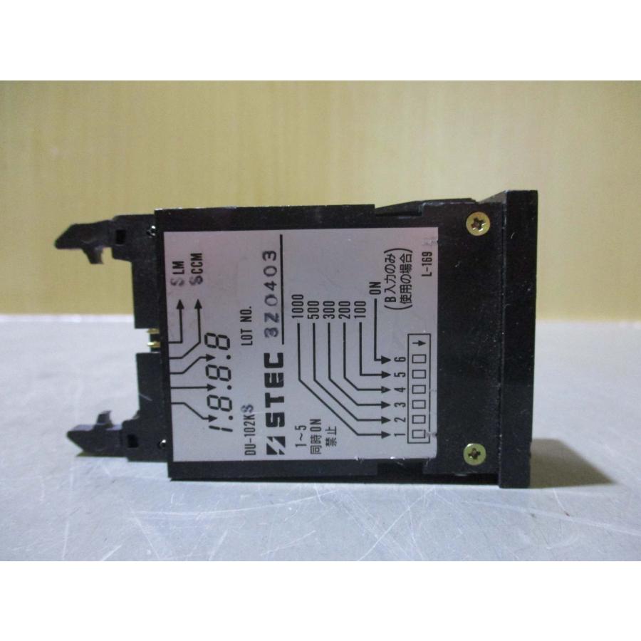 新古 STEC Digital Mass Flow Controller Readout Panel Meter DU-102KS 5個 ...