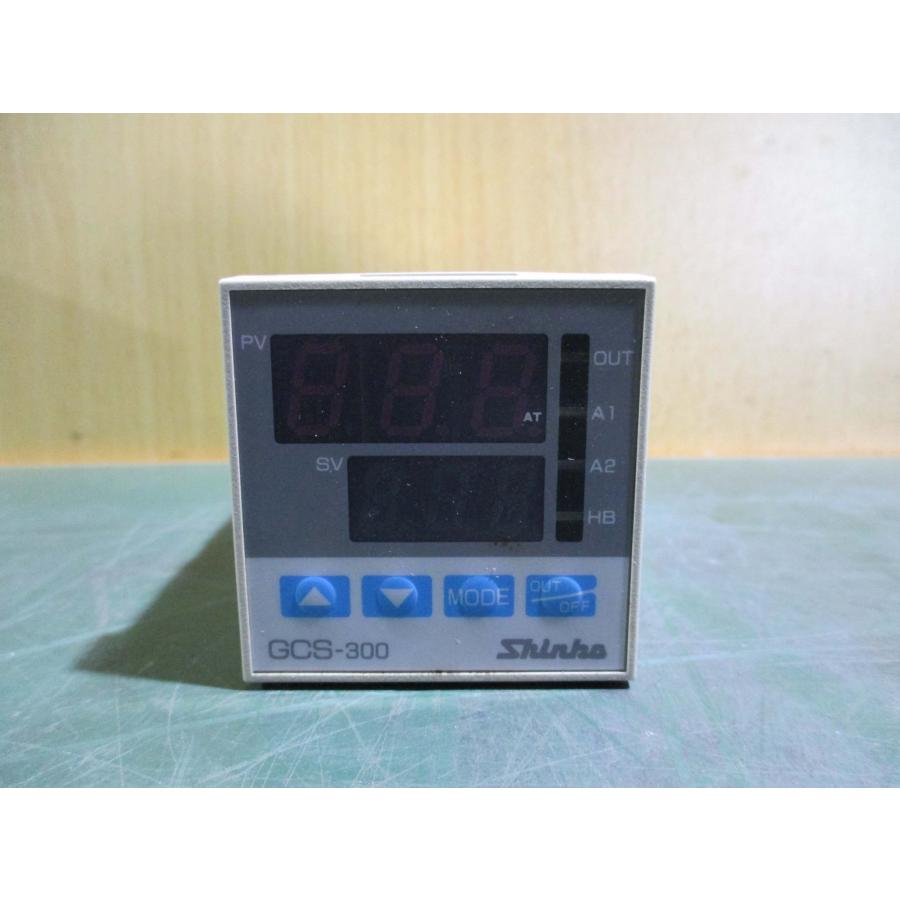 中古 SHINKO GCS-300 GCS-33A-S/Eデジタル指示調節計(JAER50513D111