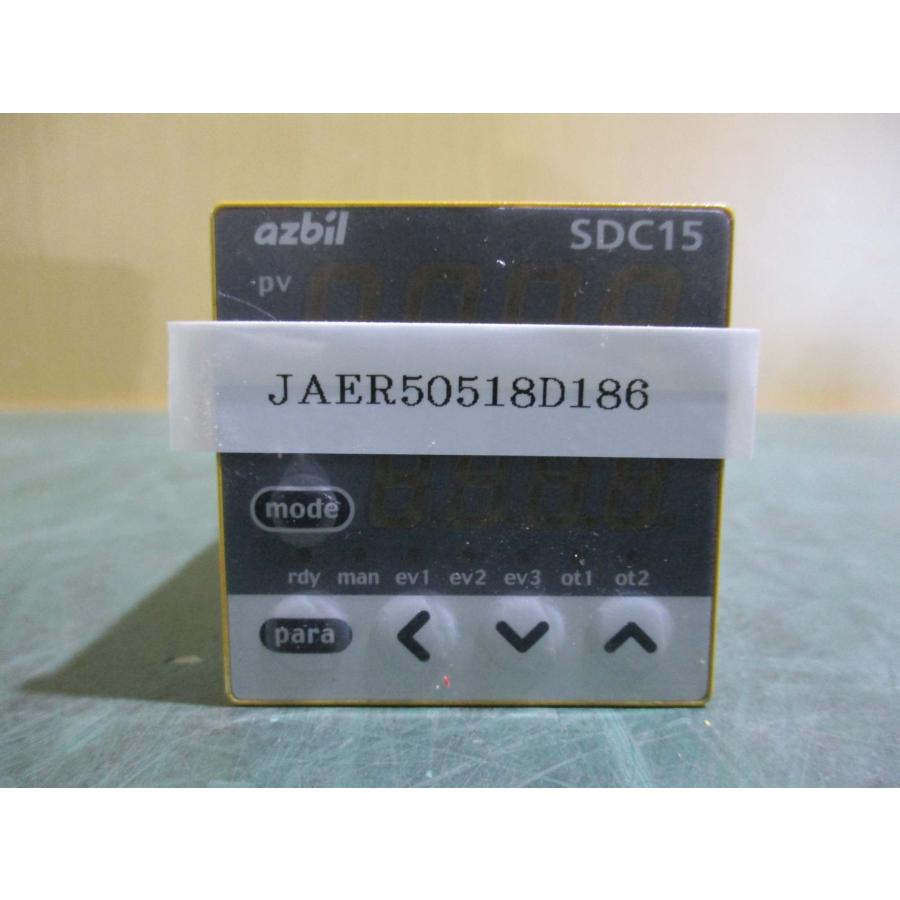 ДДヤマタケ 工具 デジタル指示調節計  SDC-15 SDC15 (形番C15) デジタル指示調節計 (アズビル) フル型番必要 - 温度