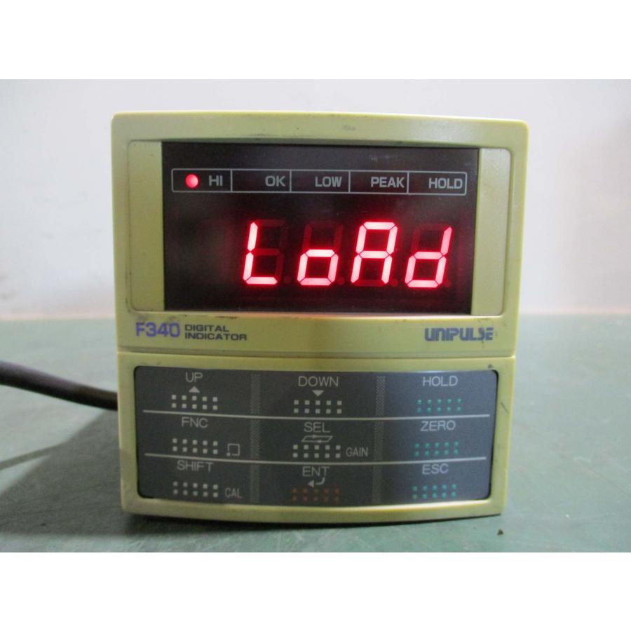 中古 UNIPULSE F340 DIGITAL INDICAROR ＜通電OK＞ (JAER51016C068 ...