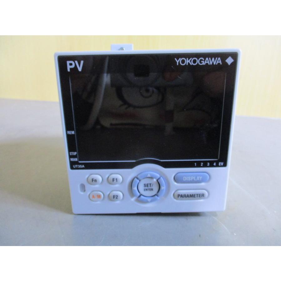 中古YOKOGAWA UT35A デジタル指示調節計 通電OK(JAER70228C159)