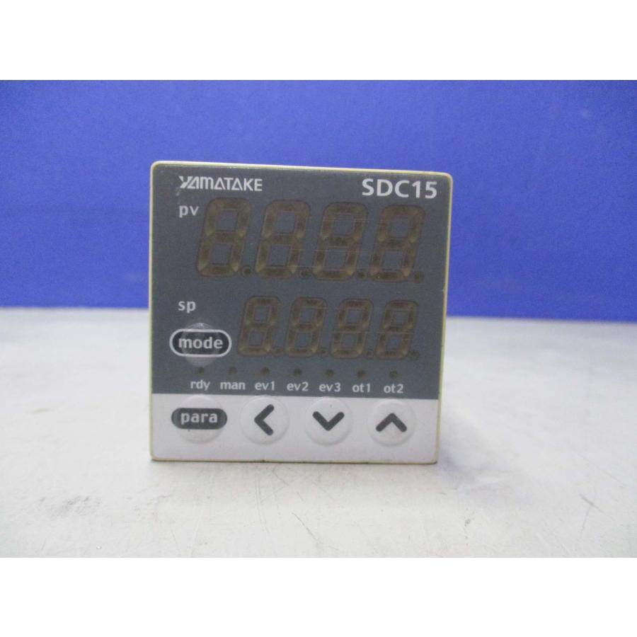 中古 YAMATAKE SDC15 デジタル指示調節計 3個(JAFR50830B011  