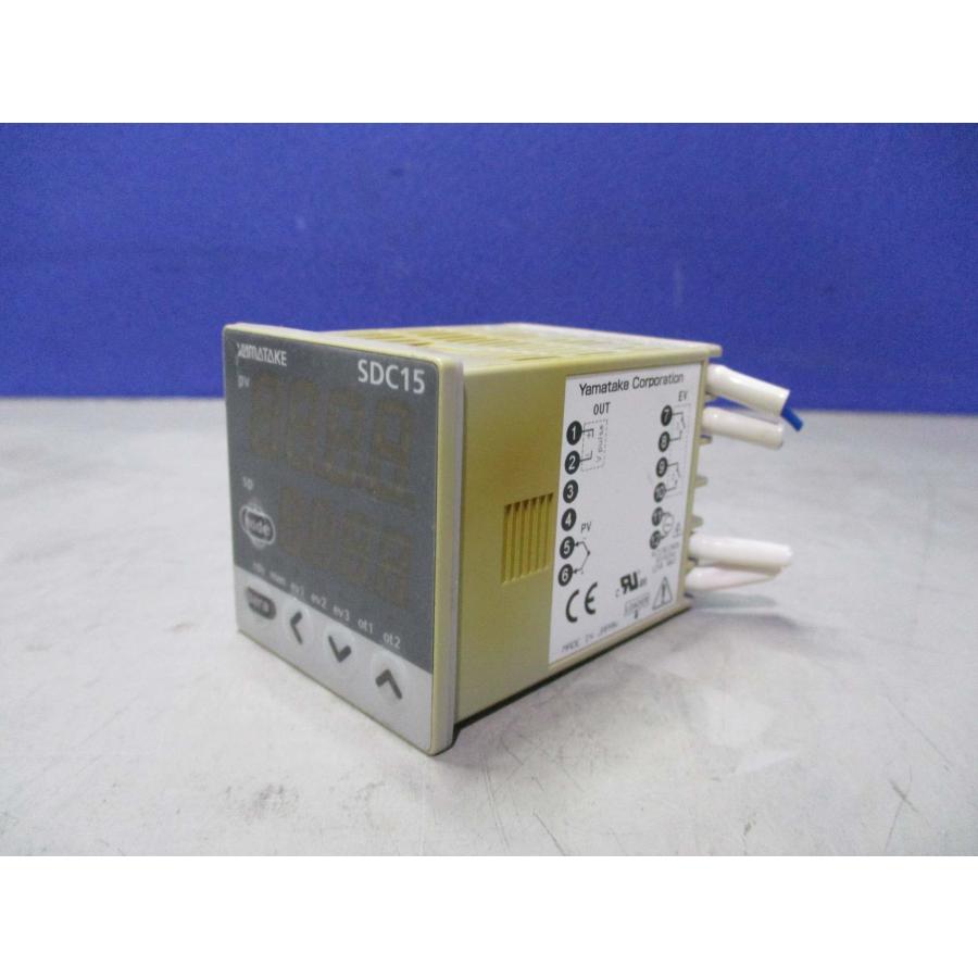 中古 YAMATAKE SDC15 デジタル指示調節計 3個(JAFR50830B011  