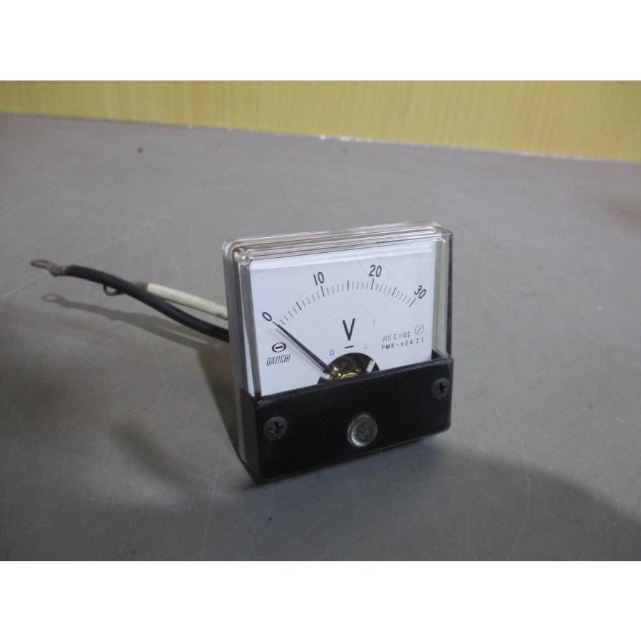 中古 DAIICHI JISC1102 PMK-60A2.5 電圧計 (JAFR60501C165) : growdetrading ...