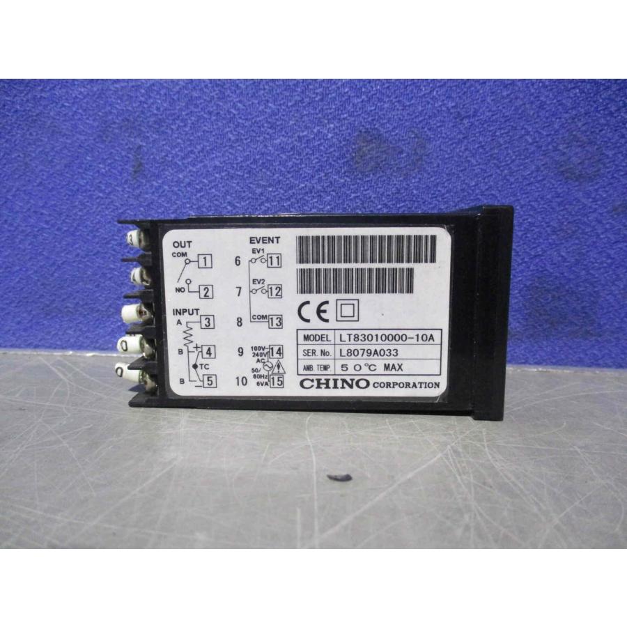 中古 CHINO デジタル調節器 LT830 LT83010000-10A(JAFR60625C178) : growdetrading ...