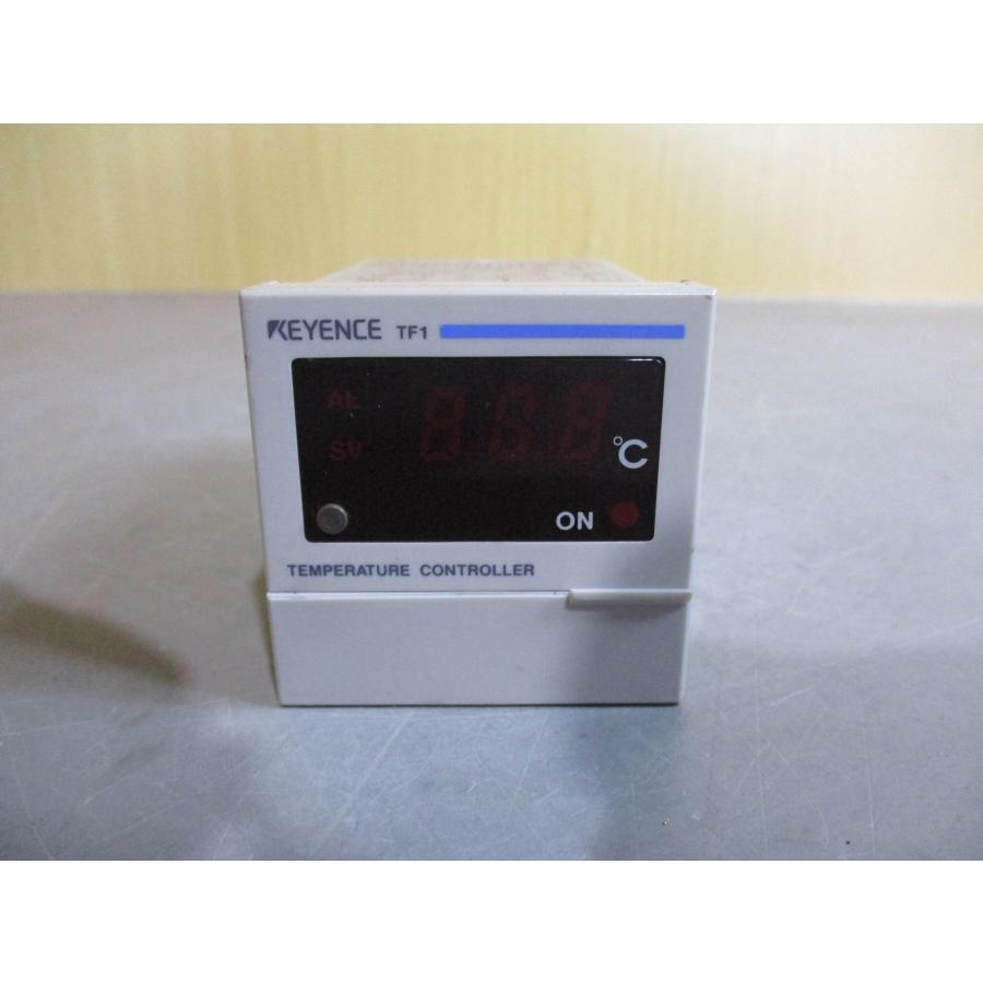 中古 KEYENCE TEMPERATURE CONTROLLER TF1-11 温度調節器 (JAGR51028C088 ...