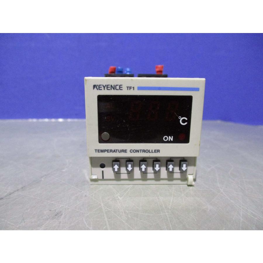中古 KEYENCE TEMPERATURE CONTROLLER TF1-11 温度調節器 (JAGR60229B178 ...