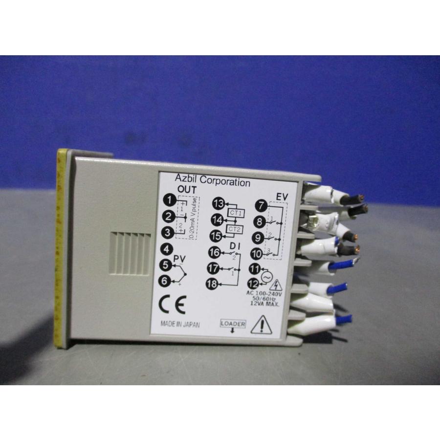 中古 YAMATAKE AZBIL デジタル指示調節計 SDC15(JAGR60605C191