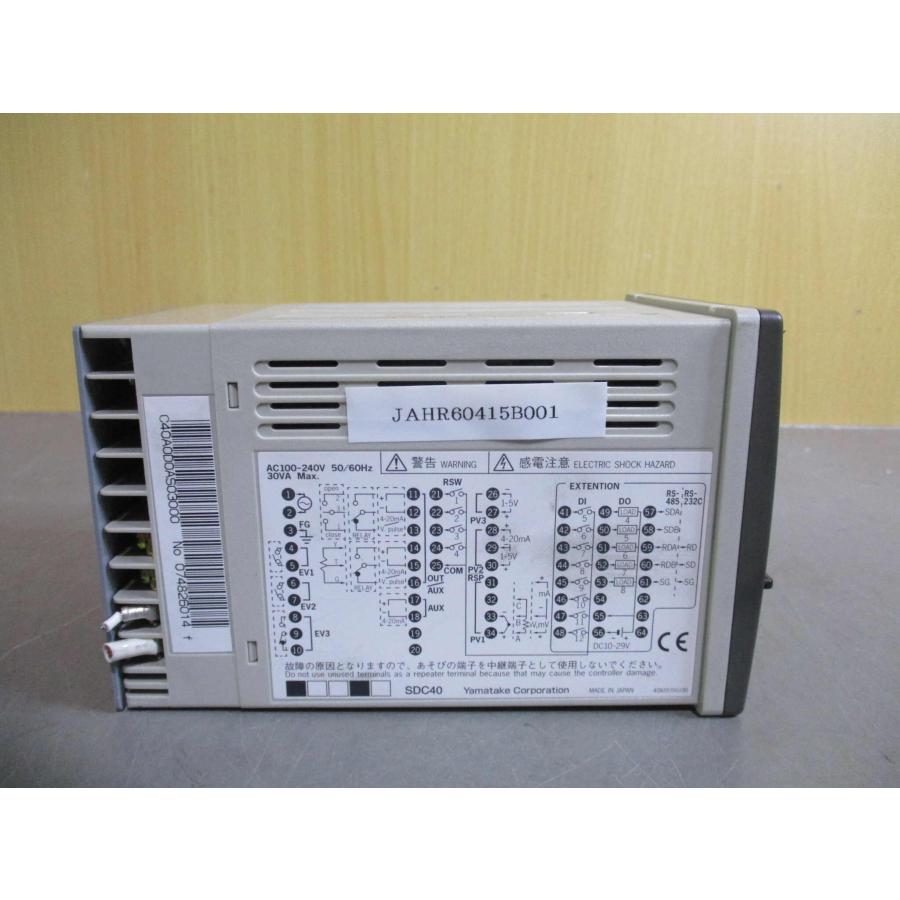 中古 Yamatake SDC40 Digitronic digital indication controller ...
