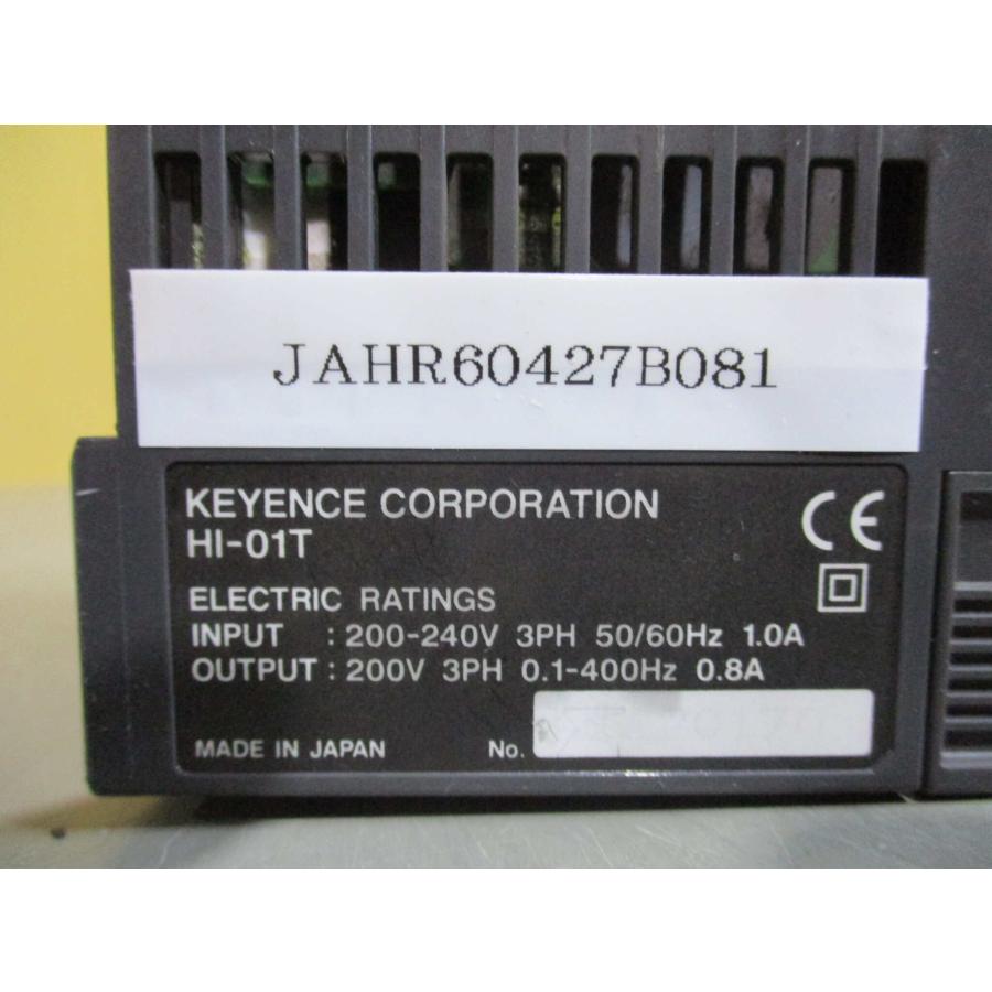 中古 KEYENCE HYBRID INVERTER HI-01T インバータ 中古 KEYENCE HYBRID INVERTER HI-01T インバータ