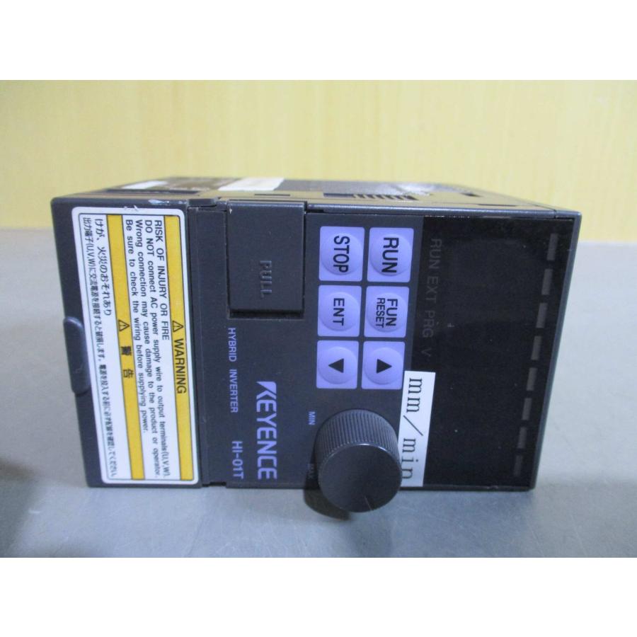 中古 KEYENCE HYBRID INVERTER HI-01T インバータ 中古 KEYENCE HYBRID INVERTER HI-01T インバータ