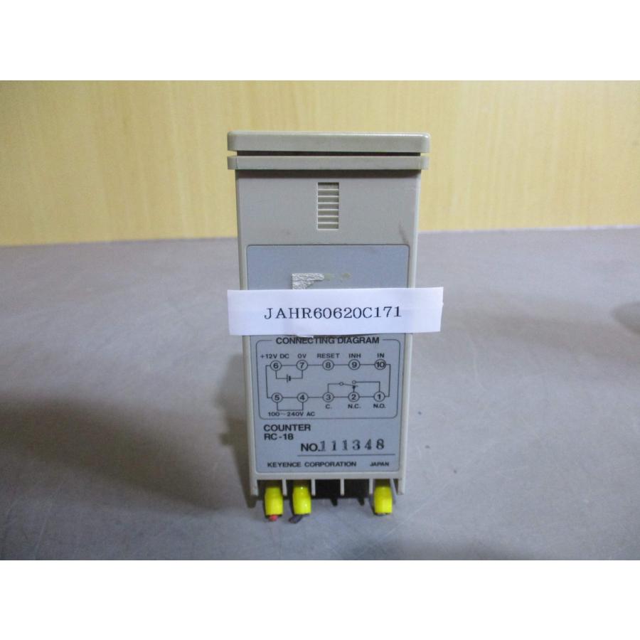 中古KEYENCE COUNTER RC-18(JAHR60620C171) : growdetrading Yahoo