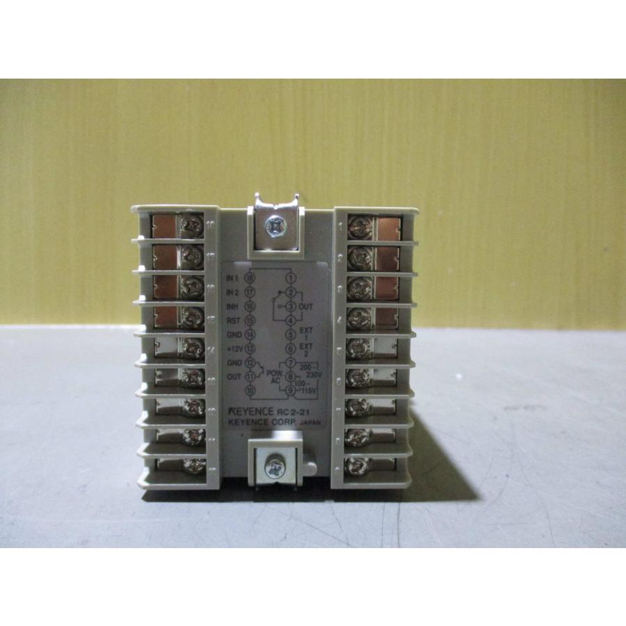 中古 KEYENCE RC2-21 スケールセンサ 通電OK (JAHR60717B198 中古 KEYENCE RC2-21 スケールセンサ 通電OK (JAHR60717B198