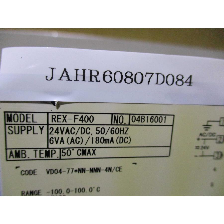 中古 RKC TEMPERATURE CONTROLLER REX-F400 (JAHR60807D084) : growdetrading ...