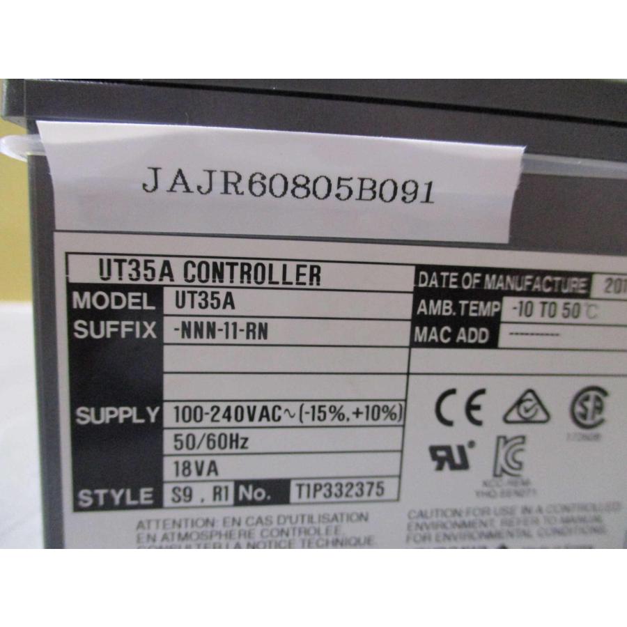 中古YOKOGAWA UT35A デジタル指示調節計 通電OK(JAJR60805B091 中古YOKOGAWA UT35A デジタル指示調節計 通電OK(JAJR60805B091