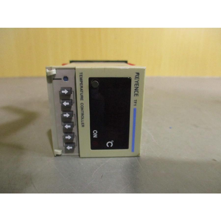 中古KEYENCE TEMPERATURE CONTROLLER TF1-11 温度調節器 2個(JAJR60911D160 ...